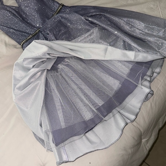 Camille La Vie formal purple sparkle dress - Picture 4 of 4